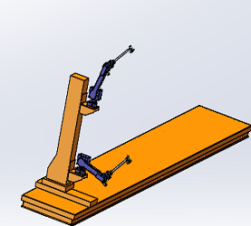 AGV移動噴砂機器人示意圖3