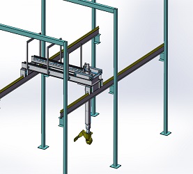 龍門(mén)8軸噴涂機(jī)器人6