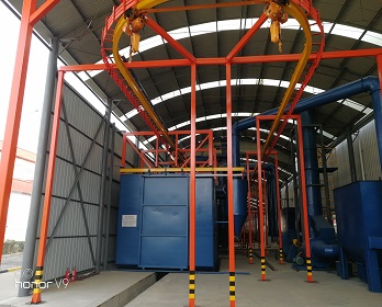 懸鏈通過式拋丸機(jī)6