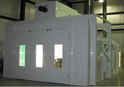 全封閉干式噴漆房