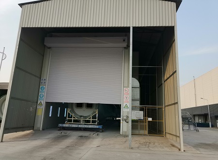 風(fēng)電葉片涂裝線現(xiàn)場(chǎng)案例5