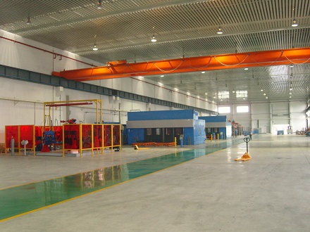 航空航天涂裝生產(chǎn)線客戶案例現(xiàn)場5