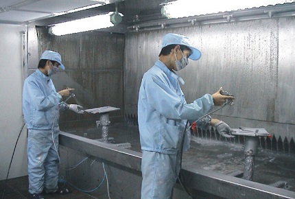 結(jié)構(gòu)件水簾噴漆房、