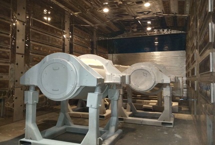 天然氣紅外輻射烘干房